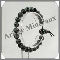 OBSIDIENNE MOUCHETEE - Bracelet Tibtain - MBSFP