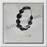 OEIL CELESTE - Bracelet Disques 14 mm - 20 cm - A001