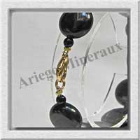 OEIL CELESTE - Bracelet Disques 14 mm - 20 cm - A001