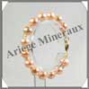 PERLES ROSES - Bracelet Perles de 8  10 mm - NE Pacifique