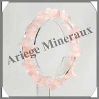 QUARTZ ROSE - Bracelet Chip - C31133