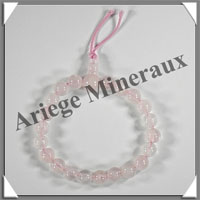 QUARTZ ROSE - Bracelet Tibtain - MBRQP