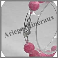 RHODOCHROSITE - Bracelet - Perles de 10 mm - A001