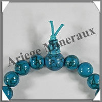 TIRQUOISE (Reconstitue) - Bracelet Tibtain - MBTUP
