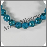 TIRQUOISE (Reconstitue) - Bracelet Tibtain - MBTUP