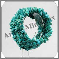 TURQUOISE (Vritable) - Bracelet Multi-Chip - A