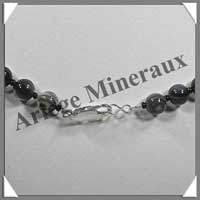 AGATE DRAPEE - Collier Compos - 5 Rectangles 30x25 mm et Perles 8 mm - 50 cm - C023