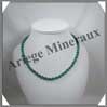 AMAZONITE Fonce - Collier Perles 6 mm - 45 cm - C002 Prou