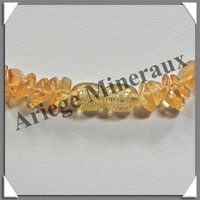 AMBRE - Collier Baroque - Dgrad de Couleurs - Petits Morceaux - 43 cm - L005