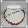 AMBRE - Collier Baroque - Multicolore - Petits Morceaux - 43 cm - L008 Baltique