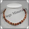 AMBRE - Collier Baroque - Multicolore - Petits Morceaux - 43 cm - L010 Baltique