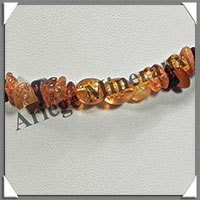 AMBRE - Collier Baroque - Multicolore - Petits Morceaux - 42 cm - L020