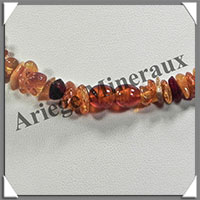 AMBRE - Collier Baroque - Multicolore - Petits Morceaux - 44 cm - L029