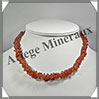 AMBRE - Collier Baroque - Caramel - Petits Morceaux - 43 cm - L033 Baltique