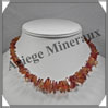 AMBRE - Collier Baroque - Caramel - Dgrad - 45 cm - M001 Baltique