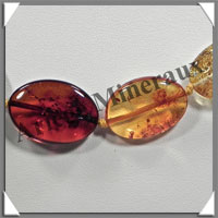 AMBRE - Collier Compos - Multicolore - Ovales en Dgrad - 48 cm - L002