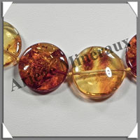 AMBRE - Collier Compos - Multicolore - Disques en Dgrad - 72 cm - L003