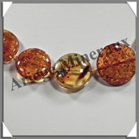 AMBRE - Collier Compos - Multicolore - Disques en Dgrad - 72 cm - L003