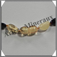 AMBRE - Collier - Nuggets - Multicolore - 45 cm - M005