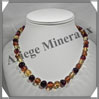 AMBRE - Collier Perles Baroques - Multicolore - 48 cm - L007 Baltique