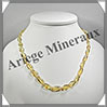 AMBRE - Collier Perles Baroques - Citron - 54 cm - L011 Baltique