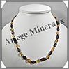 AMBRE - Collier Perles Baroques - Bicolore - 56 cm - L031 Baltique