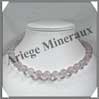AMETHYSTE Claire - Collier Perles 12 mm - 43 cm - M001 Brsil