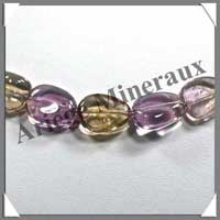 AMETRINE - Collier Compos - Nuggets 18x13 mm - 44 cm - C001