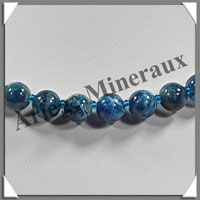 APATITE - Collier Perles 8 mm - 43 cm - M001