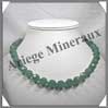 AVENTURINE - Collier Perles Facetes 12 mm - 46 cm - A001 Brsil