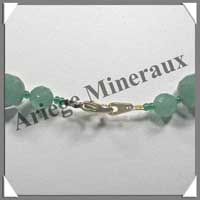 AVENTURINE - Collier Perles Facetes 12 mm - 46 cm - A001