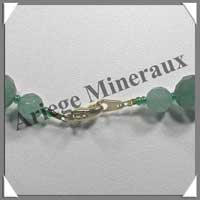 AVENTURINE - Collier Perles Facetes 12 mm - 50 cm - A002
