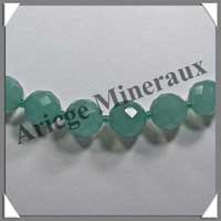 AVENTURINE - Collier Perles Facetes 12 mm - 47 cm - A003