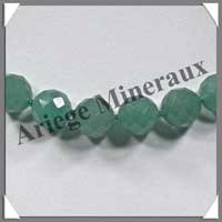 AVENTURINE - Collier Perles Facetes 12 mm - 44 cm - A005