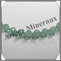 AVENTURINE - Collier Perles Facetes 8 mm - 48 cm - A002