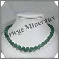 AVENTURINE - Collier Perles 10 mm - 46 cm - M001