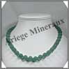 AVENTURINE - Collier Perles 10 mm - 46 cm - M003 Brsil