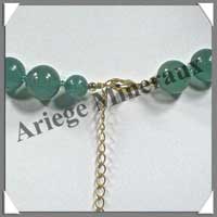 AVENTURINE - Collier Perles 12 mm - 44 cm - M001