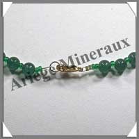 AVENTURINE - Collier Perles 6 mm - 46 cm - M001