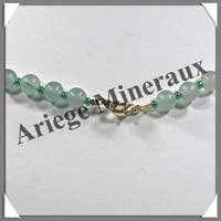 AVENTURINE - Collier Perles 6 mm - 45 cm - M002