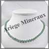 AVENTURINE - Collier Perles 6 mm - 45 cm - M003 Brsil