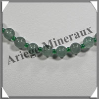 AVENTURINE - Collier Perles 6 mm - 51 cm - M004