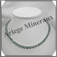 AVENTURINE - Collier Perles 6 mm - 42 cm - M005