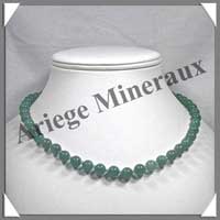 AVENTURINE - Collier Perles 8 mm - 43 cm - C001