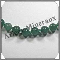 AVENTURINE - Collier Perles 8 mm - 43 cm - C001