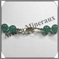 AVENTURINE - Collier Perles 8 mm - 43 cm - C001