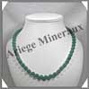 AVENTURINE - Collier Perles 8 mm - 50 cm - M001 Brsil