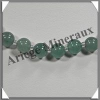 AVENTURINE - Collier Perles 8 mm - 48 cm - M002