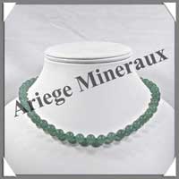 AVENTURINE - Collier Perles 8 mm - 45 cm - M003