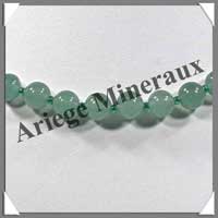 AVENTURINE - Collier Perles 8 mm - 45 cm - M003